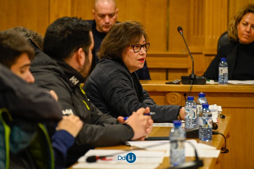 Elvira Lama, portavoz del PSdeG-PSOE en Xinzo de Limia. | FOTO: Noelia Caseiro.