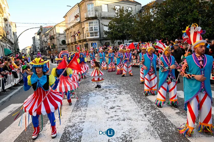 Gran desfile de Entroido en Xinzo de Limia.