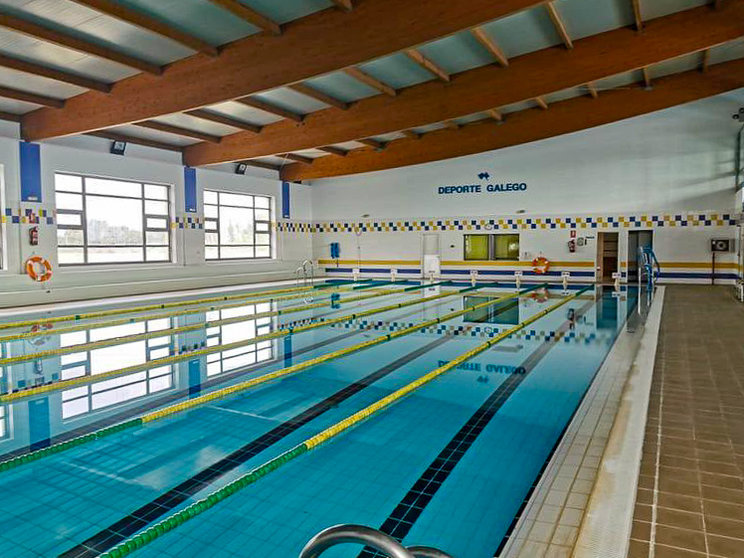 Instalaciones de la piscina climatizada de Xinzo.