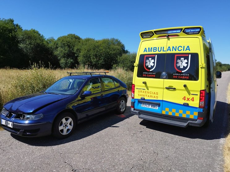 Accidente en Porqueira