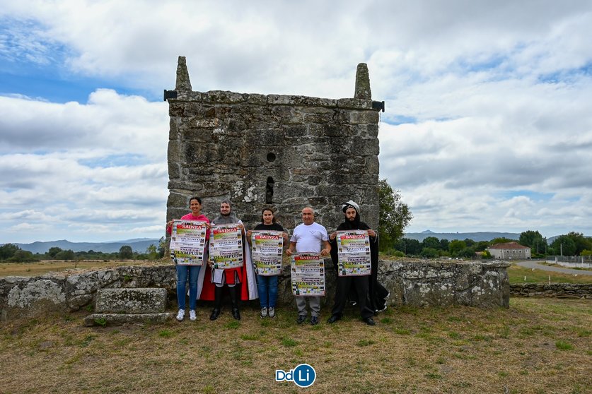 202409 Romaría da Saínza_presentación Ana Míguez, Breogán Prieto, Asunción Morgade, Julio Domínguez e José Antonio Bretaña