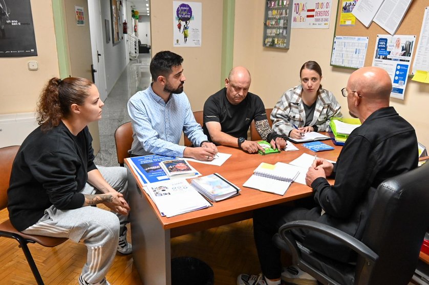 Noelia Caseiro, Marcos Argibay, Placer Feijóo e Ana Lozano