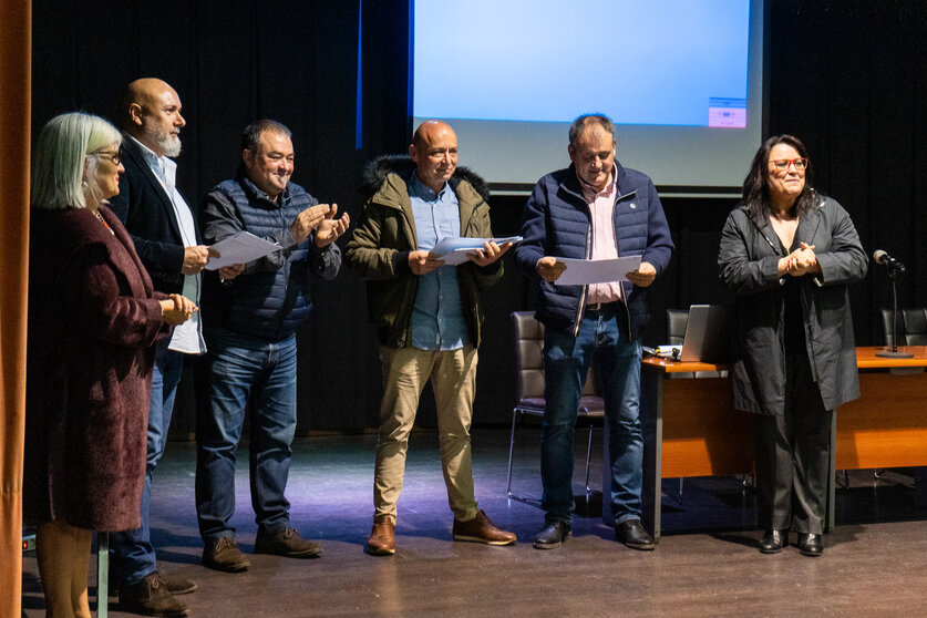 Acto de clausura do obradoiro "O Peregrino"