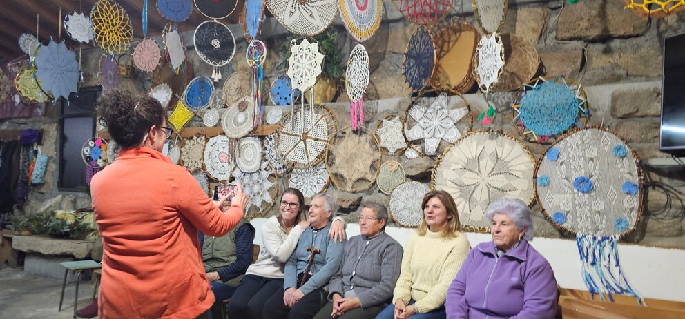 Taller de mandalas en Sarreaus.