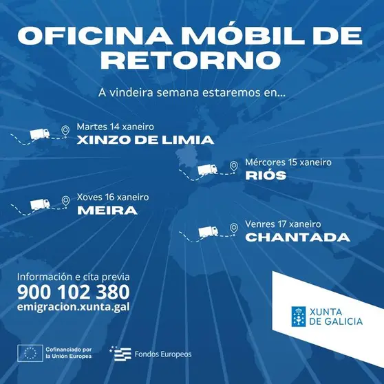 Oficina móbil de retorno.