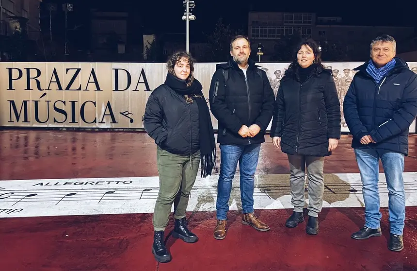 Mirian Opazo, Camilo Vila, Sonia Vidal e Manuel Pozo.