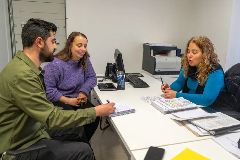 Marcos Argibay, Ana Lozano e Esmeralda