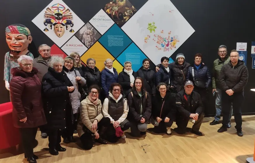 La Escuela Rural de Saúde visitó el Museo Galego do Entroido en Xinzo de Limia.