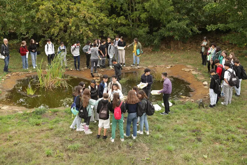 Anterior fase del proyecto "Refuxios" en el IES Lagoa de Antela.