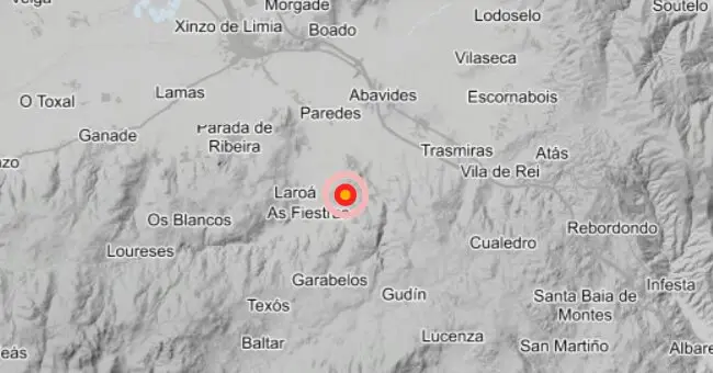 20250219 Terremoto Trasmiras magnitud 3